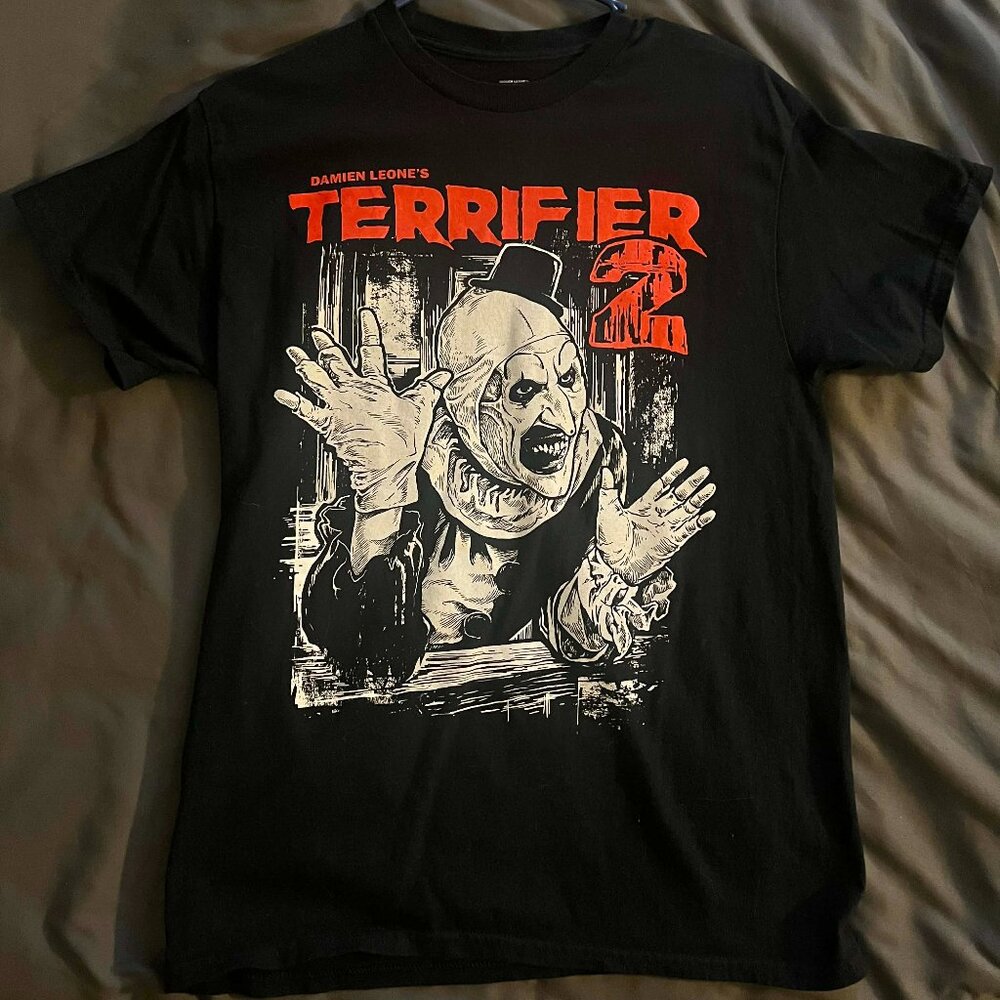 Art the Clown Small T-shirt Terror Threads Terrifier 2 Horror Tee Spencer's
